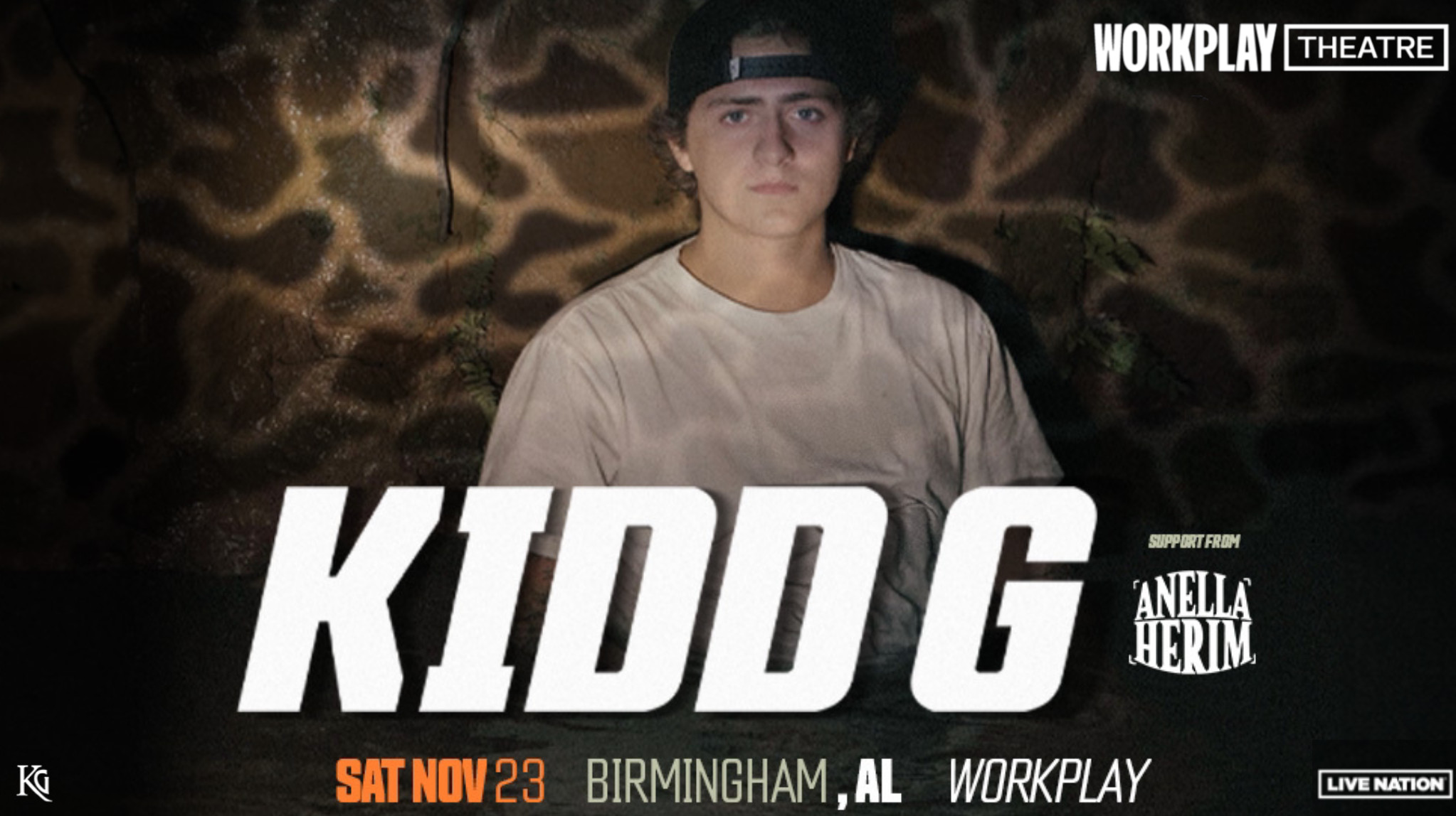 Kidd G in concert