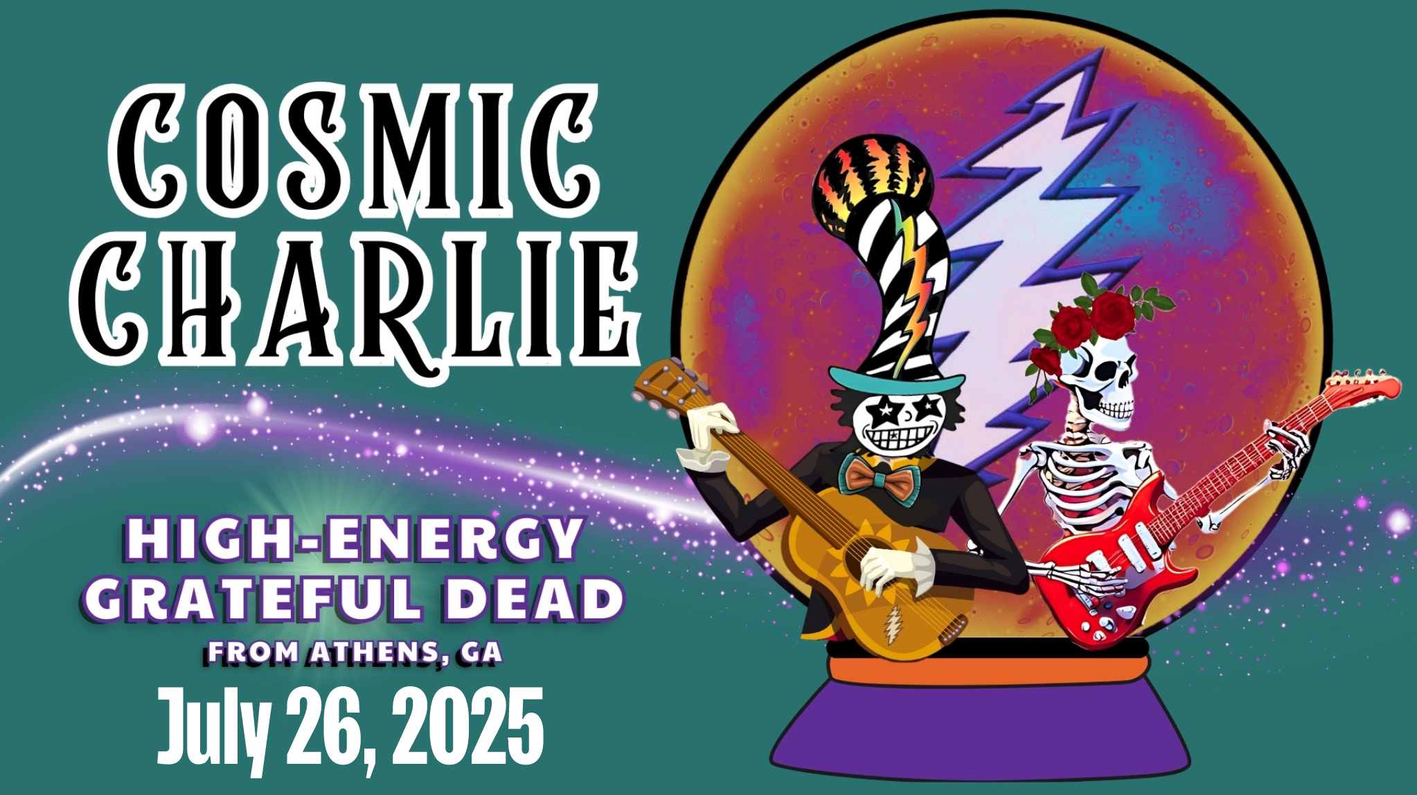 Cosmic Charlie in concert