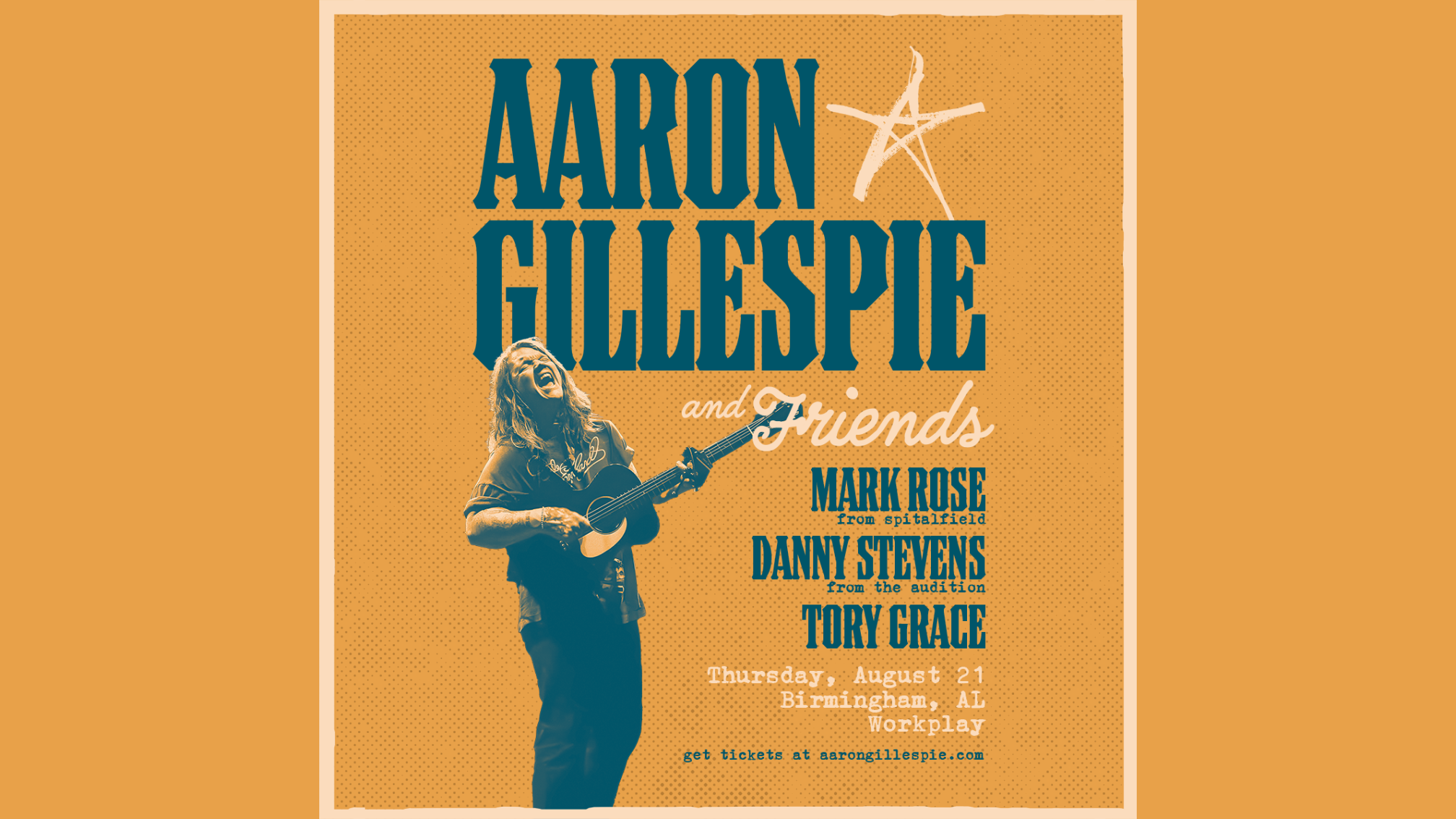 Aron Gillespie and Friends in concert