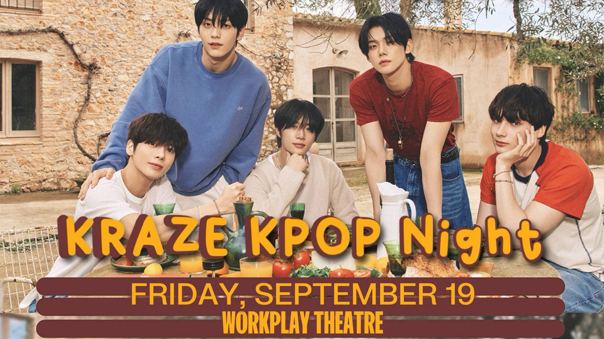Kraze Kpop Night in concert