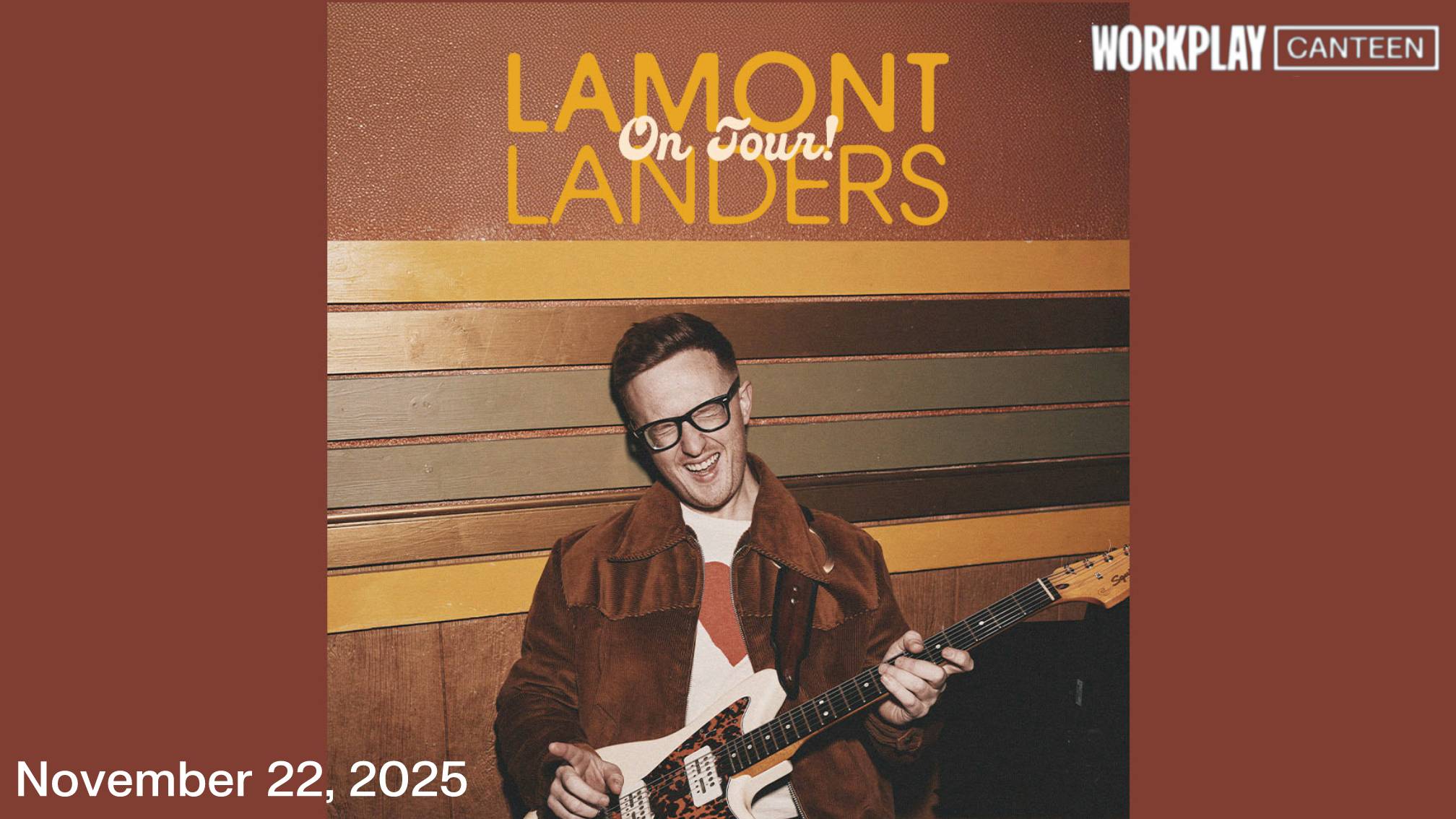 Lamont Landers in concert