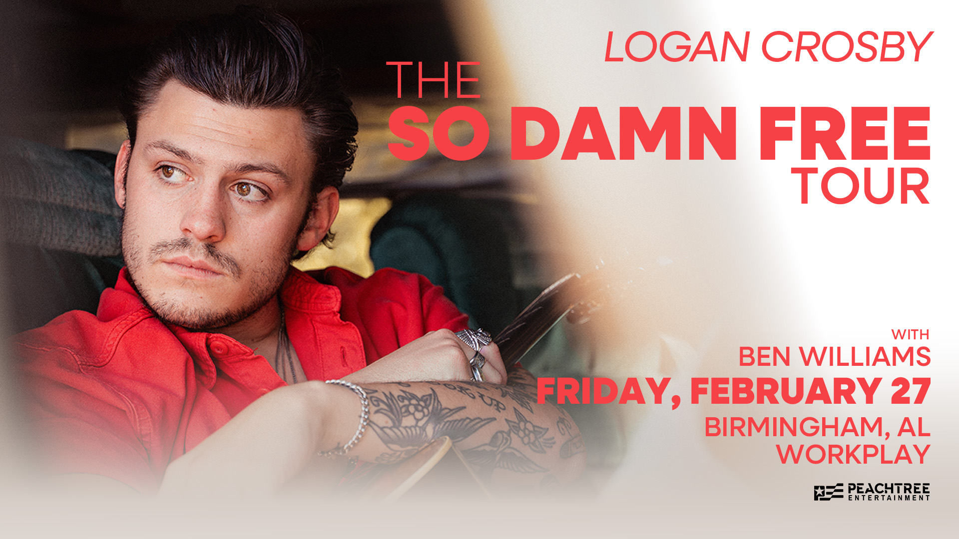 Logan Crosby in concert