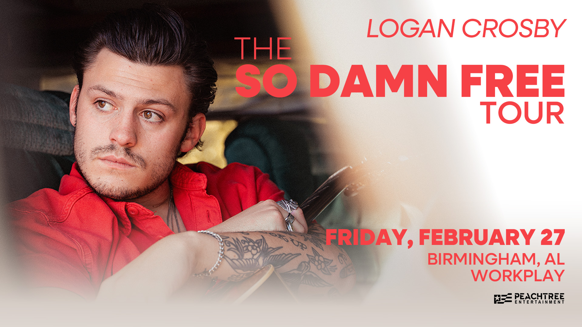 Logan Crosby in concert