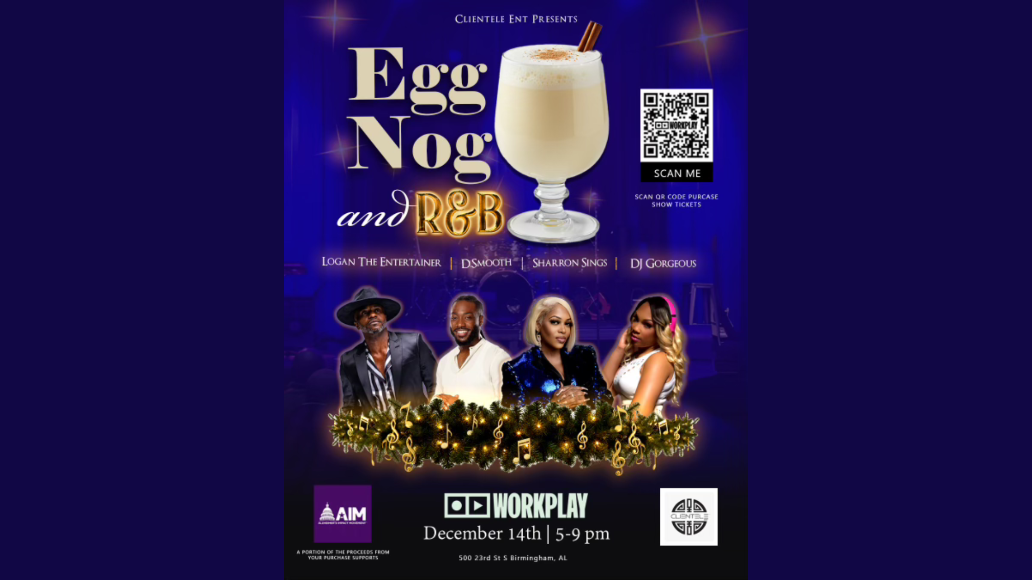 Egg Nog and R&B in concert